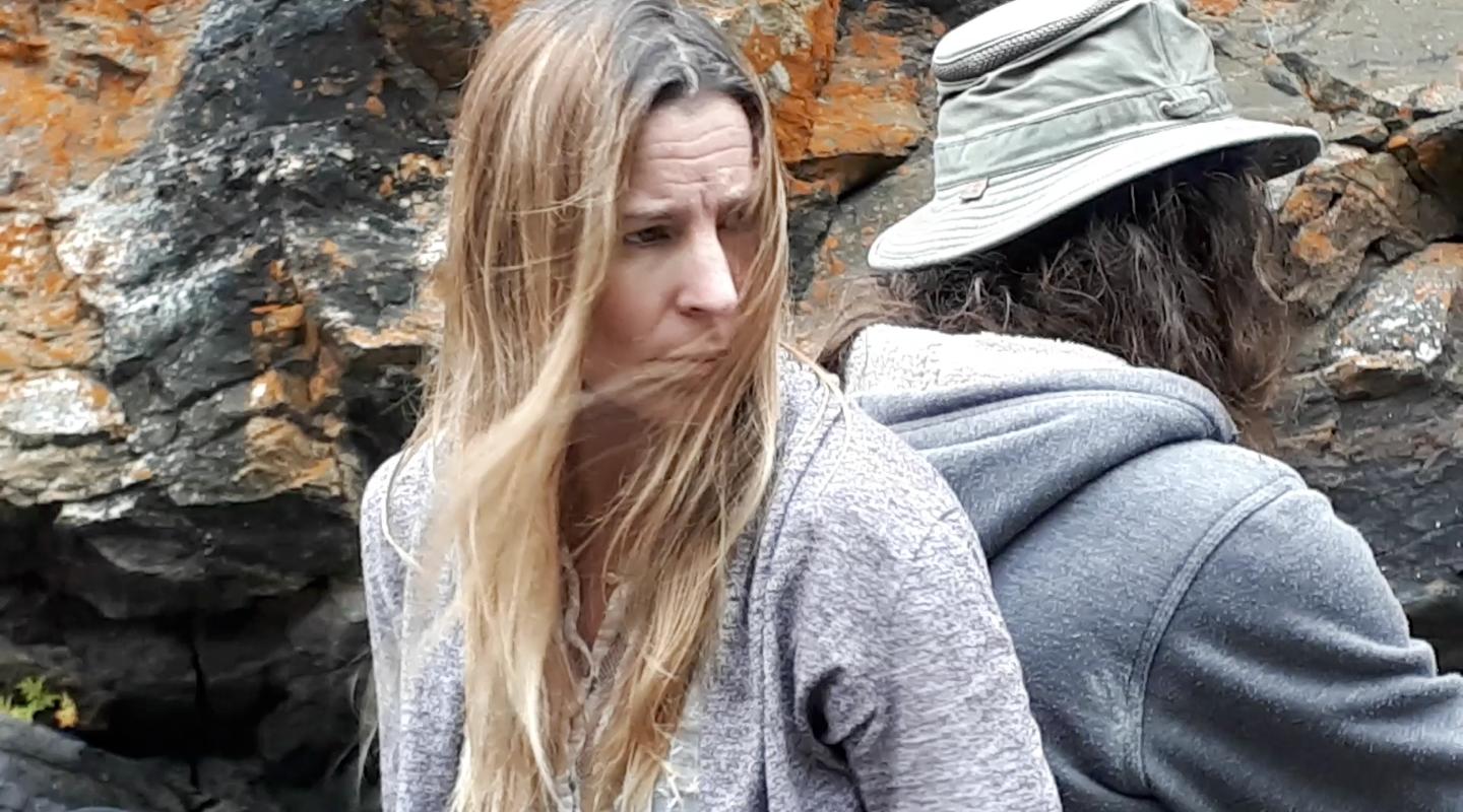 Jenn and Matt back to back closeup